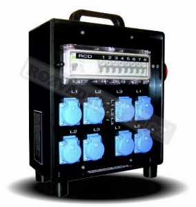 Rozvodna 32A Rozvadece-shop.cz - 32out 8x230V