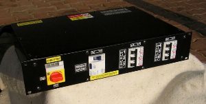 Rozvodna 32A (zvuk) Lefly 32A in -> 6x230V out
