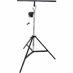 2x Varytec Wind UP stativ klikový (85kg) 4m - s truss adapterem Duo/Trio