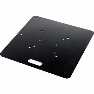 Platev lehká trio/quadro 5mm černá 60x60cm