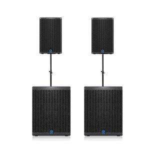 2x Turbosound iq8 + 2x Sub iq15