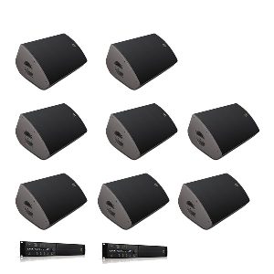 Monitor set 8x LA X12 + 2xLA4x