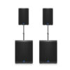 2x Turbosound iq8 + 2x Sub iq15